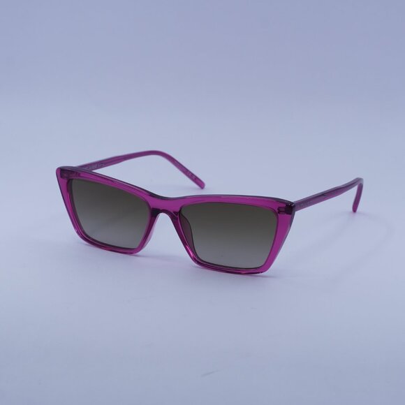 Saint Laurent SL737 MICA THIN 006 Sunglasses Cyclamen Cat Eye Frame main image 7